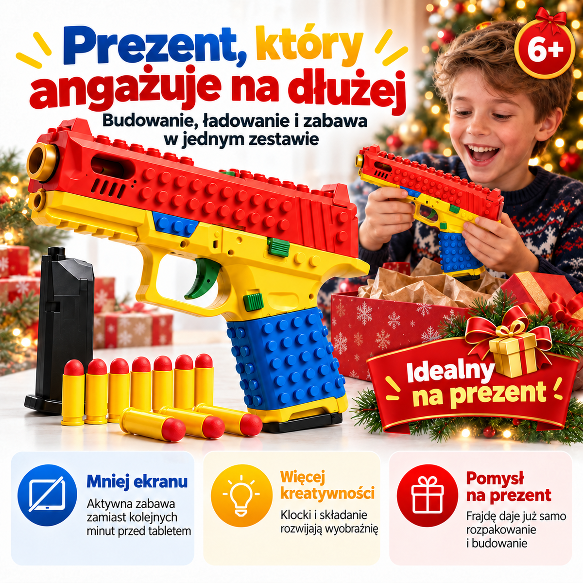 Prezent, który odciąga dziecko od ekranu